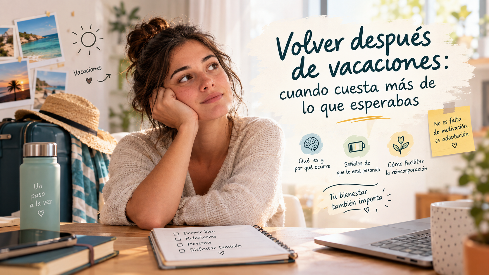 Volver después de vacaciones: cuando cuesta más de lo que esperabas.